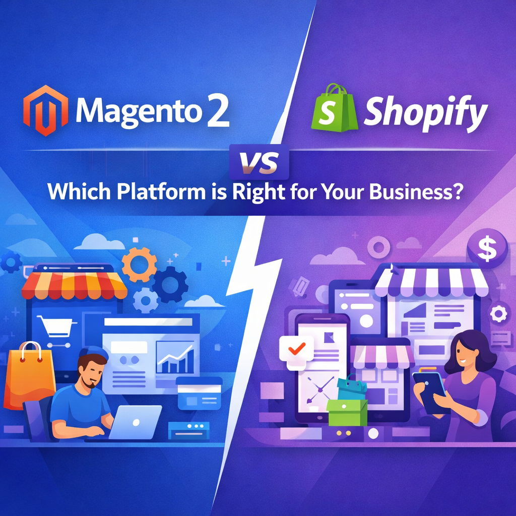 Magento 2 vs Shopify – eCommerce platform comparison