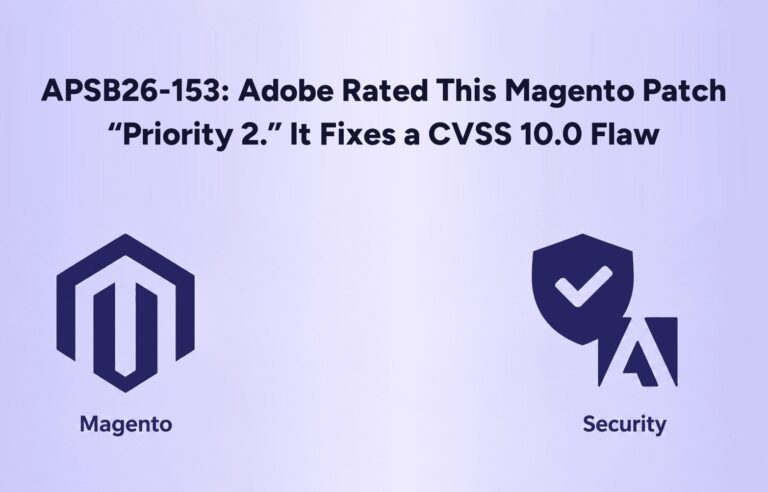 APSB26-153: Adobe Rated This Magento Patch “Priority 2.” It Fixes a CVSS 10.0 Flaw